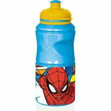 Pókember műanyag sportkulacs gyerekeknek - 380 ml kulacs, kulacstartó