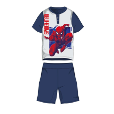  Pókember nyári rövid ujjú gyerek pizsama - pamut jersey pizsama - sötétkék-fehér - 122