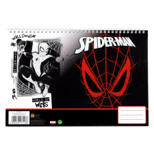 Pókember Pókember World of Webs A/4 spirál vázlatfüzet, 30 lapos füzet