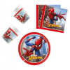 Pókember Spiderman Crime Fighter, Pókember party szett 36 db-os 20 cm-es tányérral