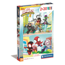 Pókember Spidey 2x20 db-os puzzle Clementoni puzzle, kirakós