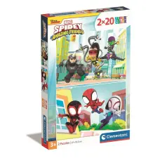  Pókember Spidey 2x20 db-os puzzle Clementoni puzzle, kirakós