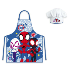 Pókember Spidey gyerek kötény 2 darabos szett konyhakészlet