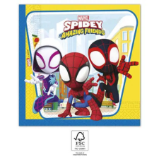 Pókember Spidey szalvéta 20 db-os 33x33 cm FSC party kellék