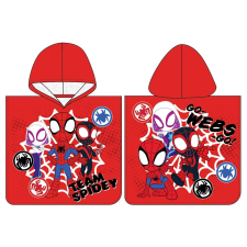  Pókember Team Spidey strand törölköző poncsó 50x115 cm lakástextília