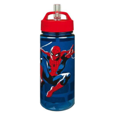 Pókemberes szívószálas kulacs -500 ml kulacs, kulacstartó