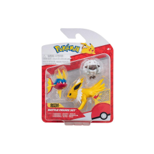  Pokémon 3 db-os figura csomag - Wooloo, Carvanha, Jolteon (8346) játékfigura