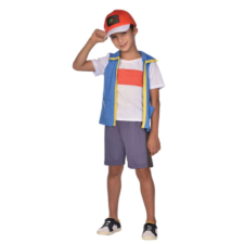 Pokemon Ash jelmez 3-4 éves korig 104 cm jelmez
