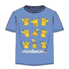 Pokémon Fun Squad Light Blue gyerek rövid póló, felső gyerek póló