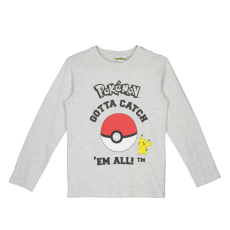  Pokémon gyerek hosszú ujjú póló, felső 12 év