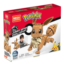  POKÉMON MEGA CONSTRUX JUMBO EEVEE barkácsolás, építés