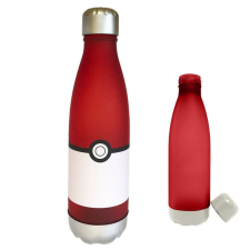 Pokémon Pokeball műanyag kulacs, sportpalack 650 ml kulacs, kulacstartó