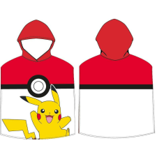 Pokémon Pokeball strand törölköző poncsó 50x115 cm babatörülköző, kifogó