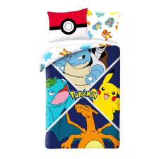 Pokemon Pokémon Evolution ágyneműhuzat 140×200cm, 70×90 cm microfibre lakástextília