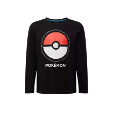 Pokémon Pokémon gyerek hosszú ujjú póló felső fekete 10év gyerek póló