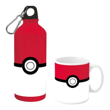Pokémon porcelán bögre és alumínium kulacs szett babaétkészlet