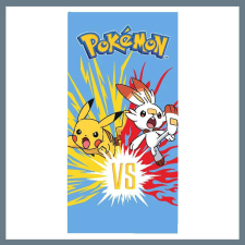 Pokémon Scorbunny fürdőlepedő, strand törölköző 70x140cm CBX240515PK lakástextília