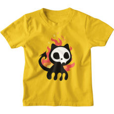  Pokoli Cica - Gyerek Póló