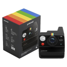Polaroid Now+ Gen3 instant fényképezőgép (fekete) fényképező