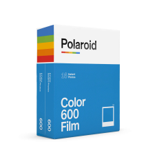  Polaroid színes 600 Film, fotópapír fehér kerettel, 600 és új i-Type kamerához, 16db instant fotó fotópapír