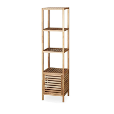 Polc Naturel Home 35.5x160x39.5 cm diófa mat HOMEREG5 fürdőszoba kiegészítő