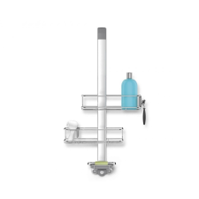  Polc Simplehuman Shower Caddy rozsdamentes acél SHBT1101 fürdőszoba kiegészítő