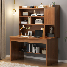  Polcos íróasztal fiókokkal tárolóval 100x45x161cm barna OT-514-1 íróasztal