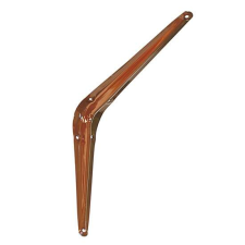  Polctartó konzol fém 100x125mm barna 3214126 bútor