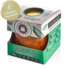 Polcz Polcz zöldborsós csirke rizzsel adalékmentes készétel 350 g reform élelmiszer