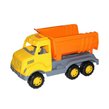 Polesie játék Dömper 58,5cm #sárga-narancssárga autópálya és játékautó