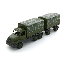 Polesie Óriás katonai terepjáró autó - 77cm #zöld autópálya és játékautó