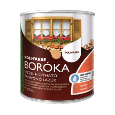 Poli-Farbe Boróka lazúr - mahagóni - 0,75 l favédőszer és lazúr