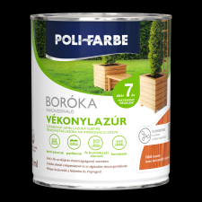 Poli-Farbe BORÓKA OLDÓSZERES FAKONZERVÁLÓ VÉKONYLAZÚR 0,75L _FB03 RÓZSAFA favédőszer és lazúr