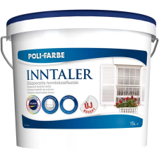 Poli-Farbe Inntaler homlokzati falfesték  4 l fehér fal- és homlokzatfesték