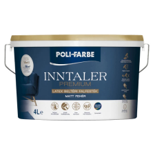 Poli-Farbe Inntaler Premium Latex beltéri falfesték 4l fal- és homlokzatfesték