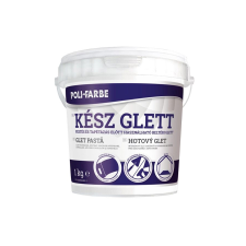 Poli-Farbe kész glett 1kg glett, gipsz, csemperagasztó, por