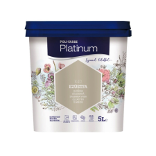 Poli-Farbe Platinum E40 egyrétegű beltéri falfesték - ezüstfa - 5 l fal- és homlokzatfesték