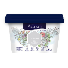 Poli-Farbe Platinum L30 egyrétegű beltéri falfesték - lisztes üröm - 2,5 l fal- és homlokzatfesték