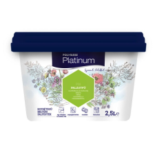 Poli-Farbe Platinum P50 egyrétegű beltéri falfesték - palástfű - 2,5 l fal- és homlokzatfesték