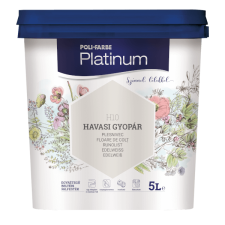 Poli-Farbe PLATINUM SZÍNES FALFESTÉK 5L H10 HAVASI GYOPÁR BELTÉRI VIZESBÁZISÚ fal- és homlokzatfesték