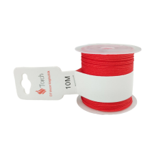  Poliészter zsinór Ø1mm-es 10m piros kreatív és készségfejlesztő