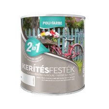 Polifarbe POLI-FARBE KERÍTÉSFESTÉK 0,75L FEHÉR favédőszer és lazúr