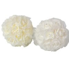  Polifoam rózsagömb 15cm 10db/# dekorációs kellék