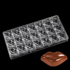  POLIKARBONÁT BONBON FORMA - CSÓK sütés és főzés