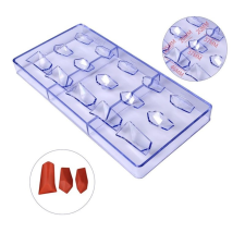  Polikarbonát bonbon forma-Különböző gyémánt minta sütés és főzés