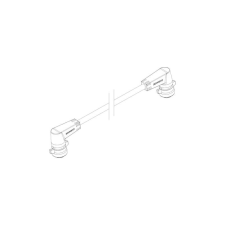 POLINI E-Bike Akkumulátor Kábel 200mm kerékpár és kerékpáros felszerelés