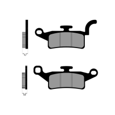 POLINI Fékbetétek Polini Original Yamaha BW's 125 egyéb motorkerékpár alkatrész