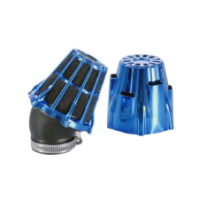 POLINI Polini 32mm 30° krómozott kék légszűrő motorkerékpár szűrő