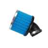 POLINI Special 36mm 30° hosszú kék légszűrő Polini Motor alkatrészek Légszűrő Légszűrő (tuning, univerzális)