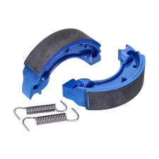 POLINI Sport fékpofakészlet 110x25mm rugókkal dobfékhez MBK Booster, Yamaha BWs modellekhez motorkerékpár fékbetét